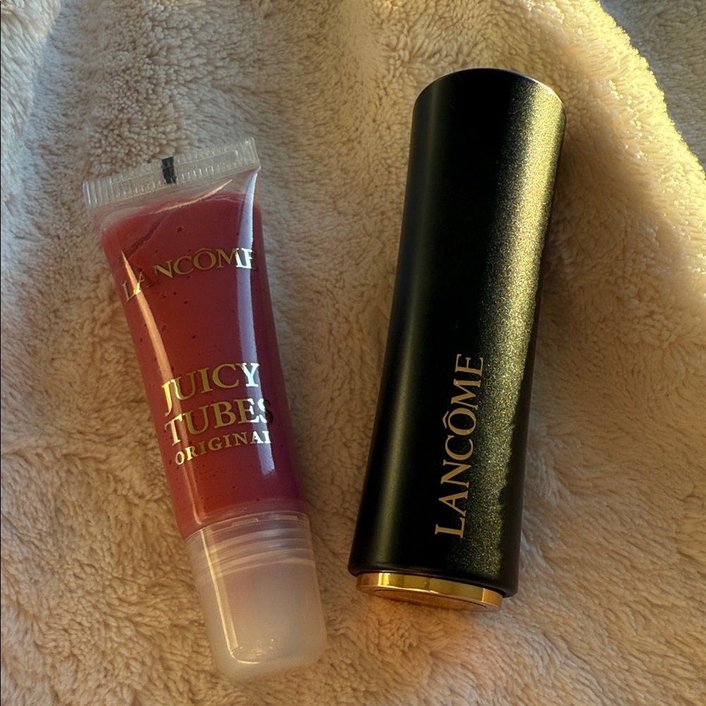 Juicy Tubes Original Lip Gloss and  L’Absolu Rouge Cream Lipstick